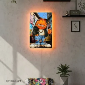 تابلو بک لایت گارفیلد