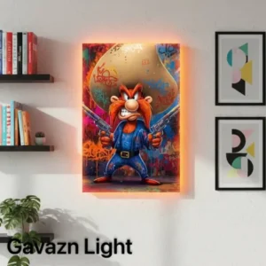 تابلو بک لایت Yosemite Sam