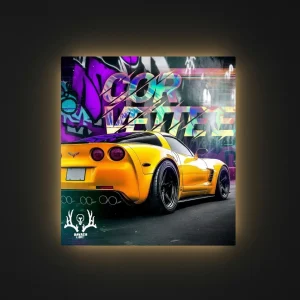 تابلو بک لایت Chevrolet Corvette