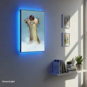 تابلو بک‌ لایت طرح سید