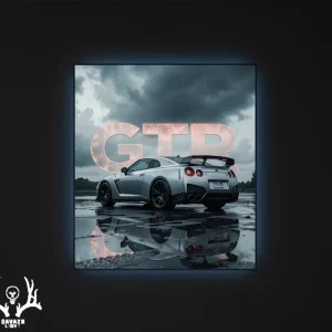 تابلو بک لایت Nissan GT‑R