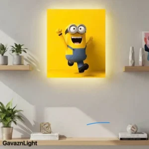 تابلو بک لایت طرح مینیون