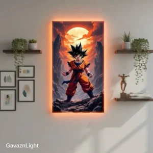 تابلو بک‌ لایت طرح گوکو