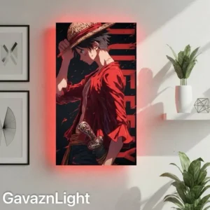 تابلو بک‌ لایت طرح Luffy
