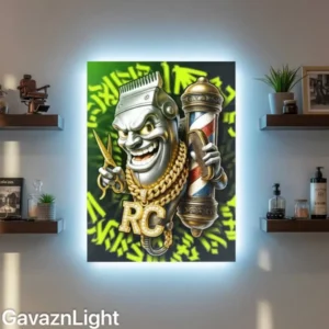 تابلو بک لایت ماشین اصلاح