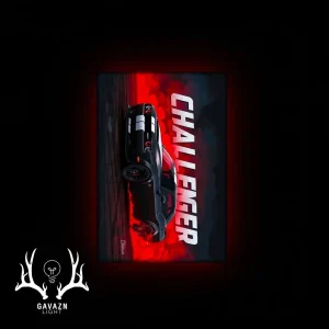 تابلو بکلایت دوج چلنجر 2