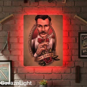 تابلو بک لایت آرایشگر ماهر