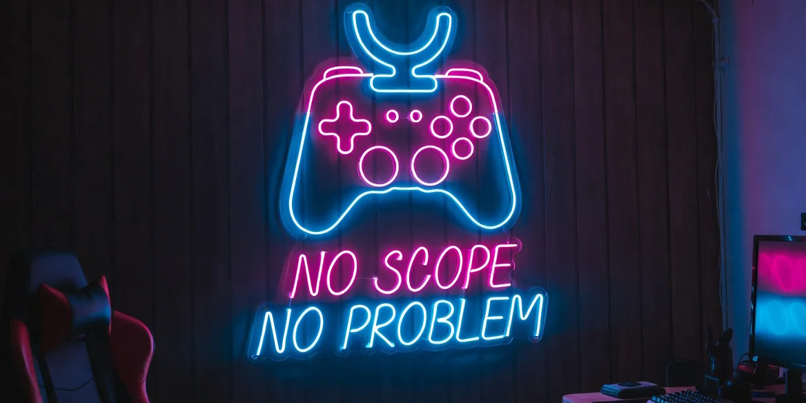 تابلو نئون گیمینگ