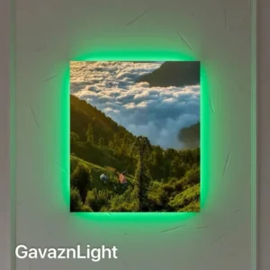 تابلو بک لایت جنگل های شمال