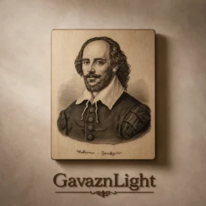 تابلو شاسی ویلیام شکسپیر