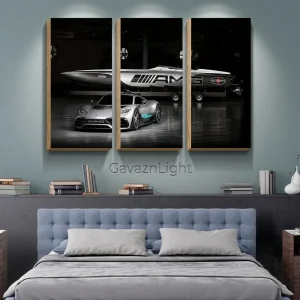 تابلو دکوری بنز amg