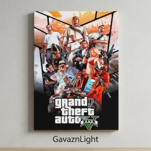 تابلو شاسی GTA V