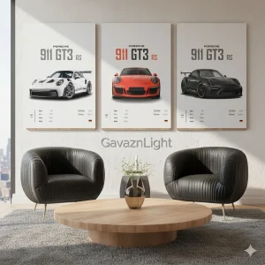 تابلو دکوری gt3 rs