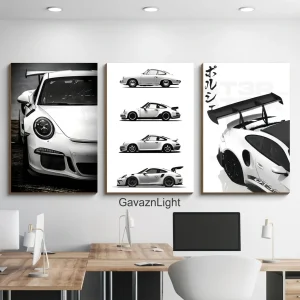 تابلو دکوری Porsche 911 GT3