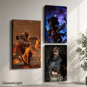 مجموعه تابلو God of War Ragnarok
