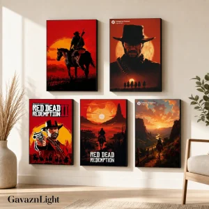 مجموعه تابلو Red Dead Redemption 2