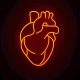 تابلو نئون قلب عاشق